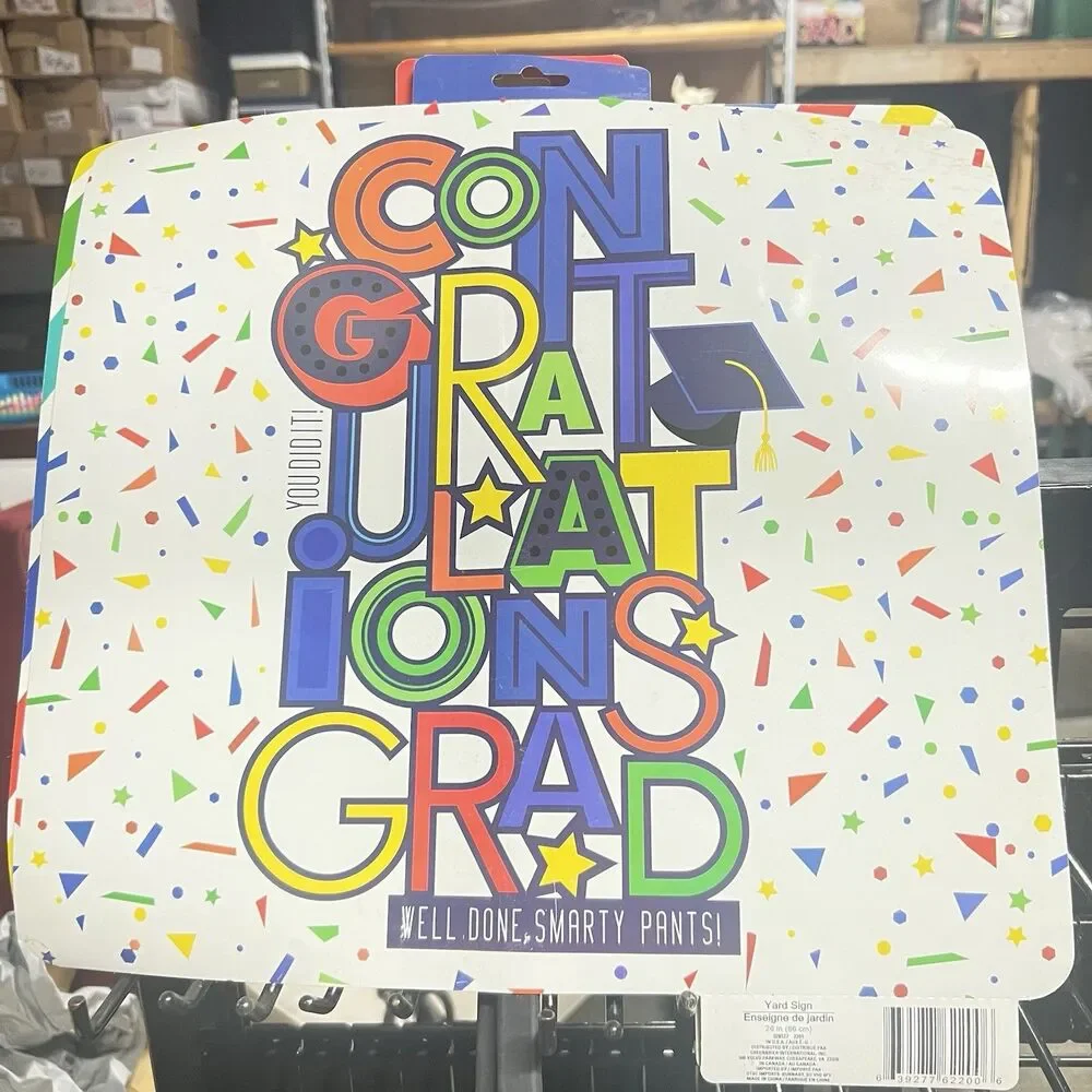 Graduation Celebration!- Party Decor- Gift Bag- Yard Signs! CONGRATS GRADUATES!
